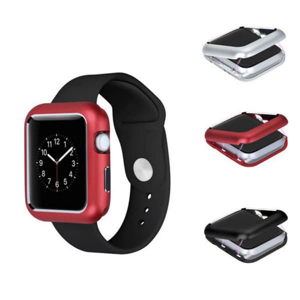 Kraftfullt Skyddsskal iWatch 3/4 MAGNETISKT Silver 38mm