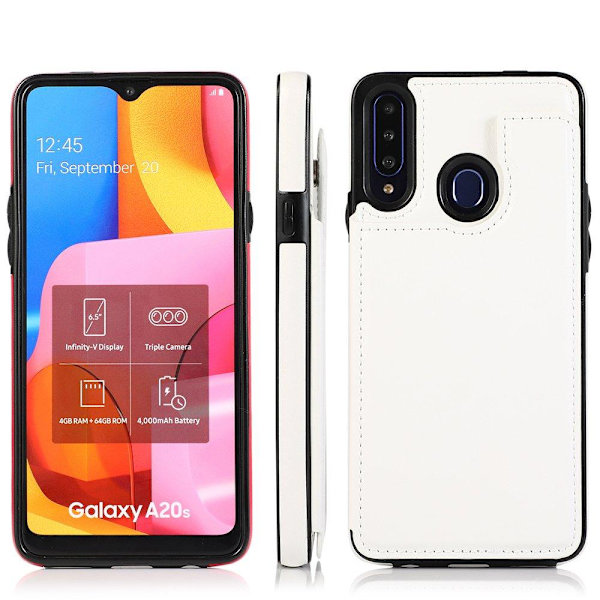 Smidigt Skal med Kortfack - Samsung Galaxy A20S Brun