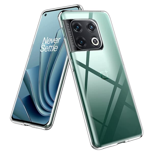 Silikonskal - OnePlus 10 Pro 5G Genomskinlig