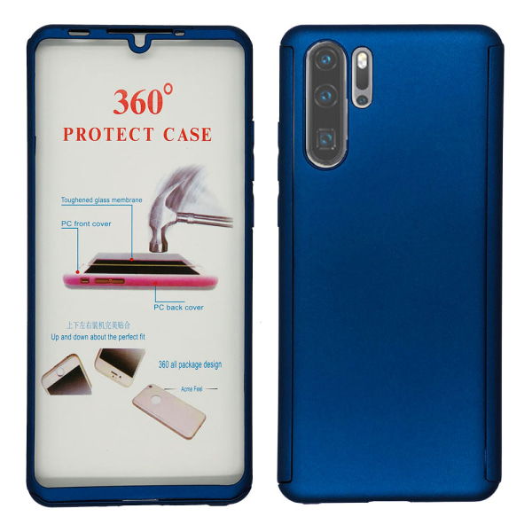 Exklusivt Stötdämpande Floveme 360 Fodral - Huawei P30 Pro Guld