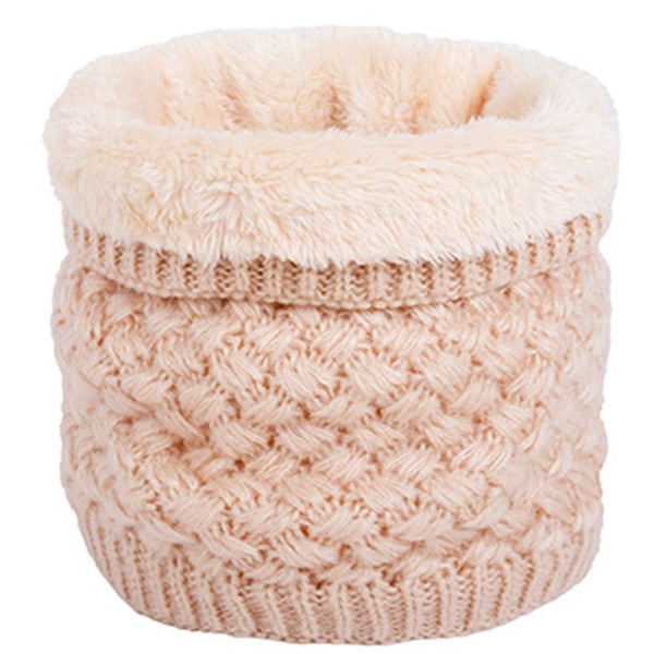 Mjuk Stilren Varm Ringhalsduk Beige