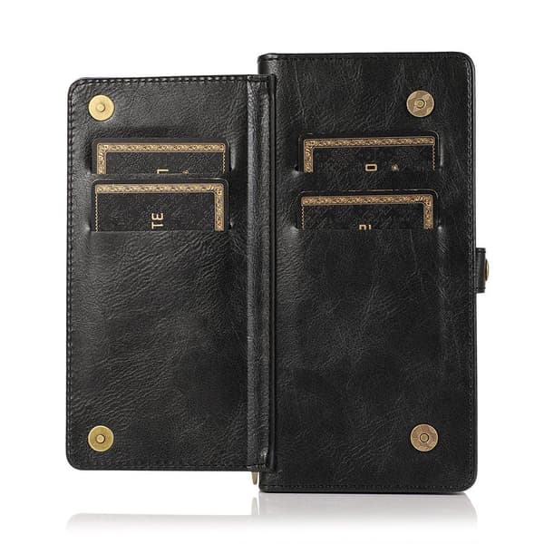Tankevækkende 2-1 Wallet Case - Samsung Galaxy S21 Brun