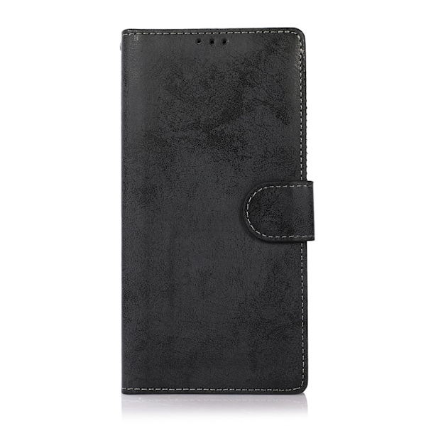 Smart Plånboksfodral (2 in 1) LEMAN - Samsung Galaxy A42 Svart