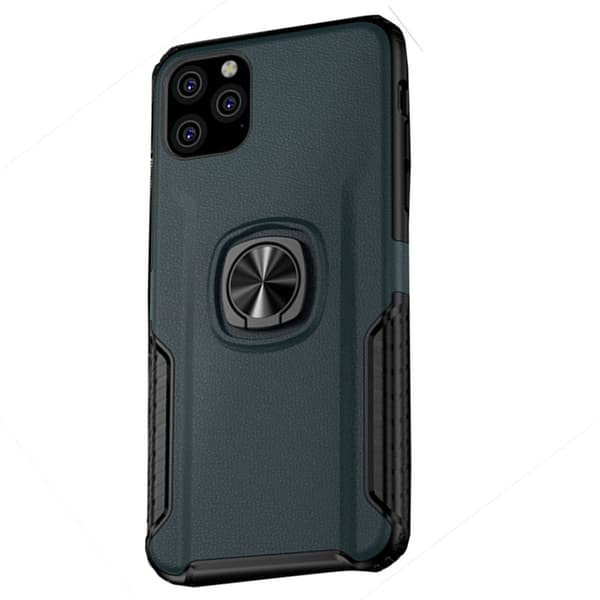 Genomtänkt Skal med Ringhållare - iPhone 11 Pro Max Guld
