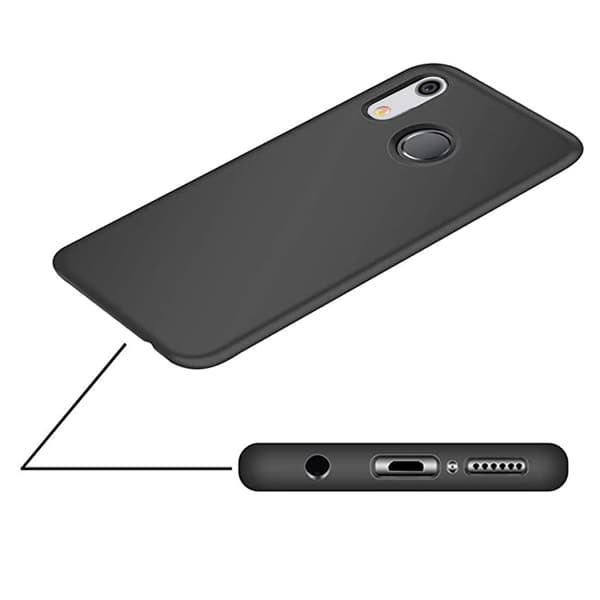 Huawei Y6s - Silikonskal Svart