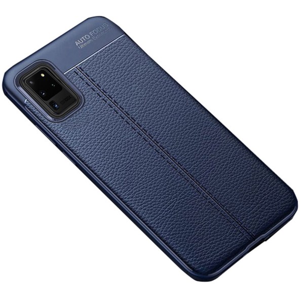 Samsung Galaxy S20 Ultra - Genomtänkt Skal Mörkblå