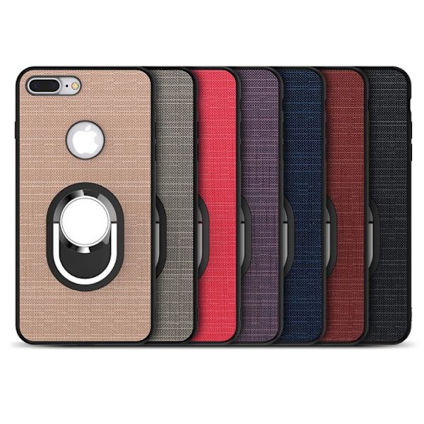 iPhone 6/6S - Stilrent Silikonskal med Ringh�llare FLOVEME Ljusrosa
