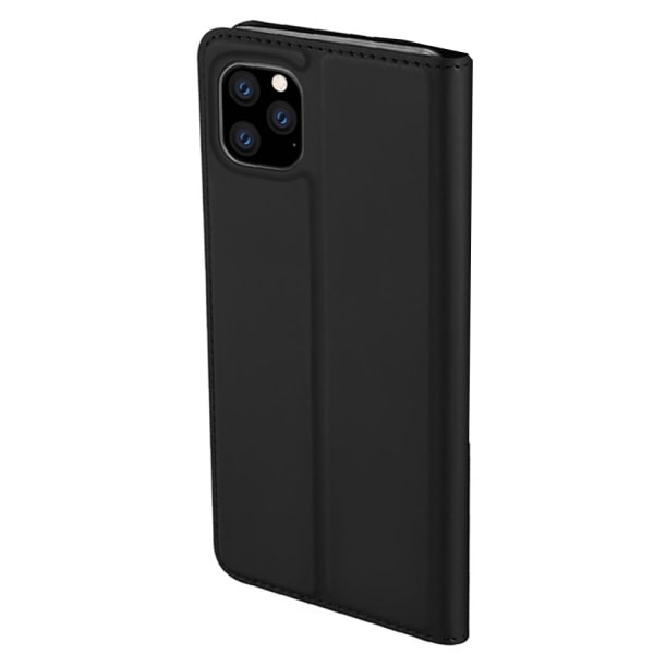 iPhone 11 Pro Max - Skyddande Praktiskt Fodral Svart