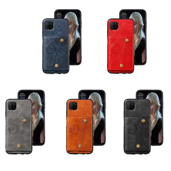 Glat cover med kortrum - Samsung Galaxy A22 5G Grå