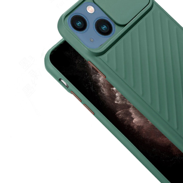 Praktiskt Skyddande Skal - iPhone 13 Mini Grön