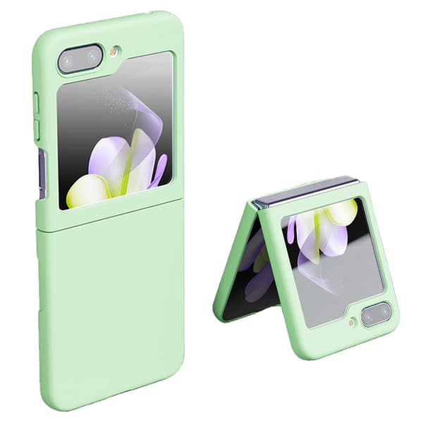 Samsung Galaxy Z Flip 5 - Stötdämpande matt fast PC-skal Mint