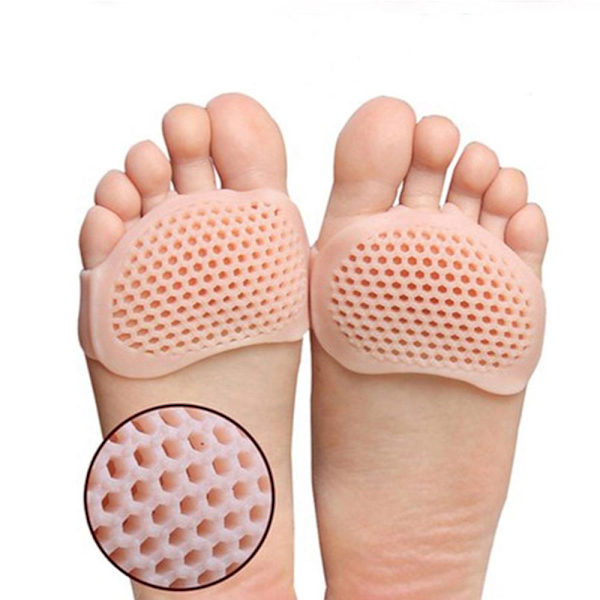 Geléinlägg Silikongel Framfot Beige