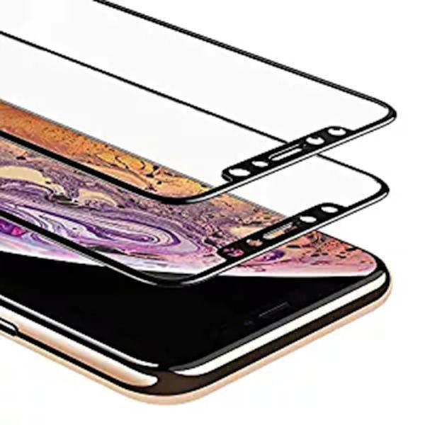 Skärmskydd Carbon MyGuard 2-PACK iPhone 11 Pro Vit