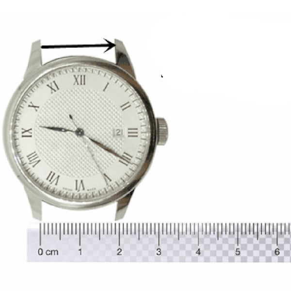 Klockarmband i Rostfritt Stål Silver 18mm
