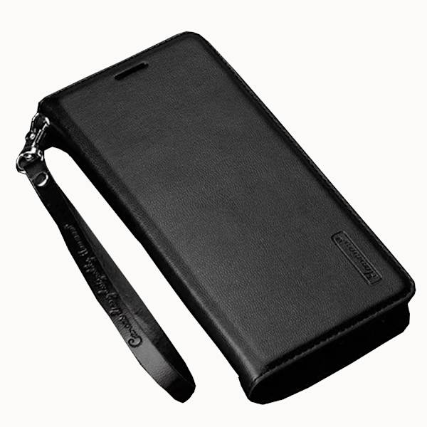 Smooth Robust Wallet Case Hanman - iPhone 11 Brun