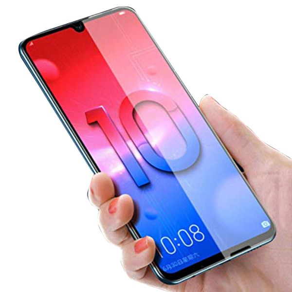 Huawei Y6 2019 Skärmskydd 2.5D 3-PACK med Ram HD-Clear ProGuard Svart