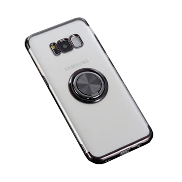 Samsung Galaxy S8 - Skal med Ringhållare Svart