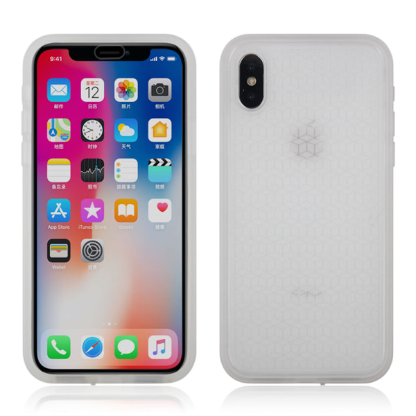 Elegant Praktiskt Vattentåligt Fodral Floveme - iPhone XR Transparent/Genomskinlig