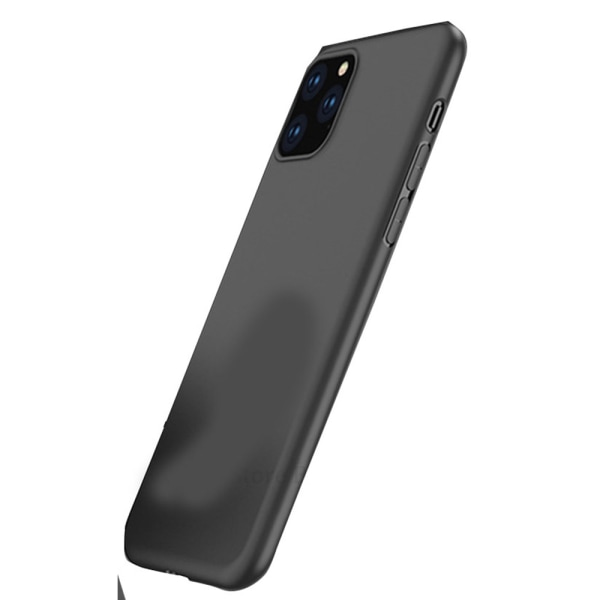 Tyylikäs (Nillkin) silikonikotelo - iPhone 11 Pro Max Svart
