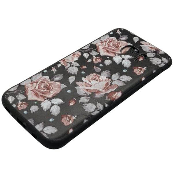 LEMAN Cover med blomstermotiv til Samsung Galaxy S7 4