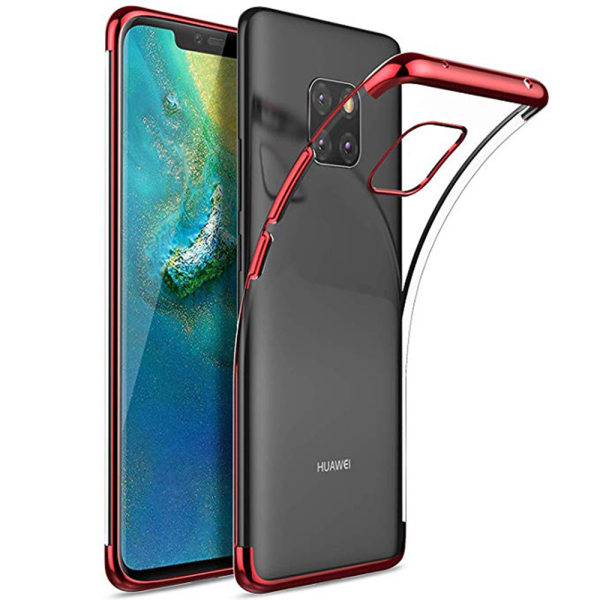 Huawei Mate 20 Pro - Silikonskal (Extra Tunt) av FLOVEME Röd