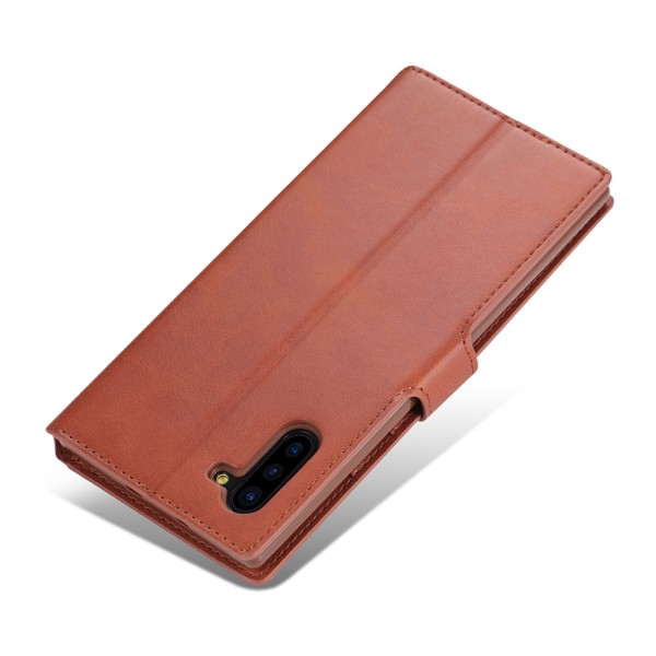 Slittåligt Plånboksfodral - Samsung Galaxy Note10 Brun