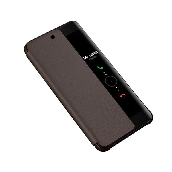 SMART-VIEW Fodral av NKOBEE för Huawei P20 Pro Guld