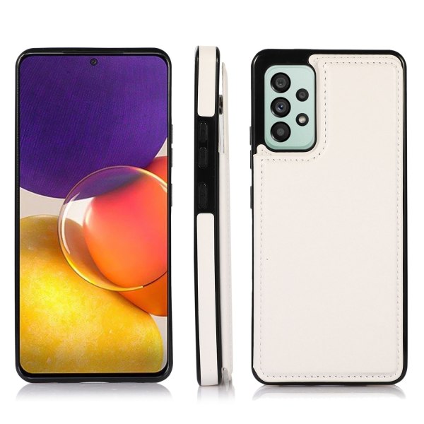 Praktisk cover med kortrum - Samsung Galaxy A53 5G Brun