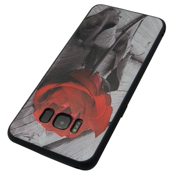 Samsung Galaxy S8Plus - Skyddande Blomsterskal 2