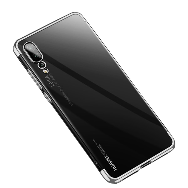 Huawei P20 - Beskyttende silikonecover Silver