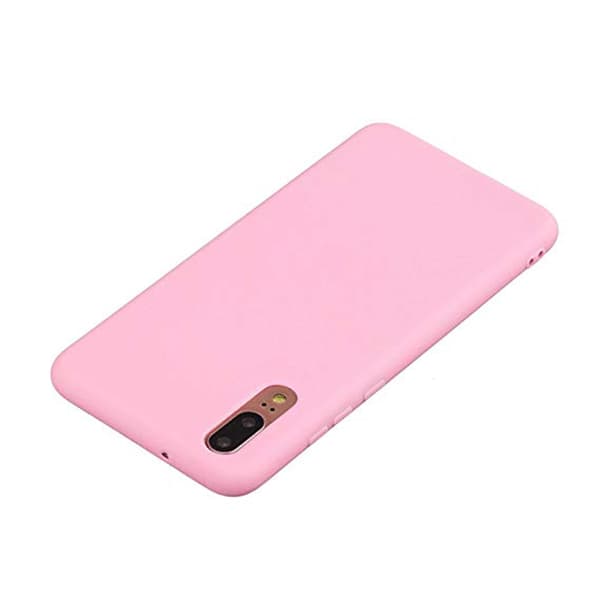 Huawei P20 - Stilrent Silikonskal av NKOBEE Marinblå