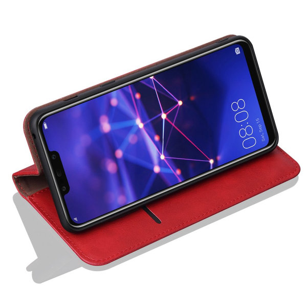 Tyylikäs lompakkokotelo Huawei Mate 20 Lite -puhelimelle Röd