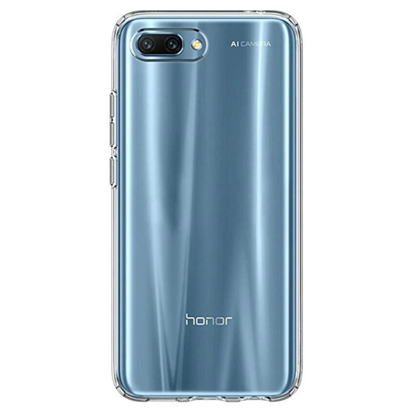 Holdbart Floveme Silikone Cover - Huawei Honor 10 Transparent/Genomskinlig