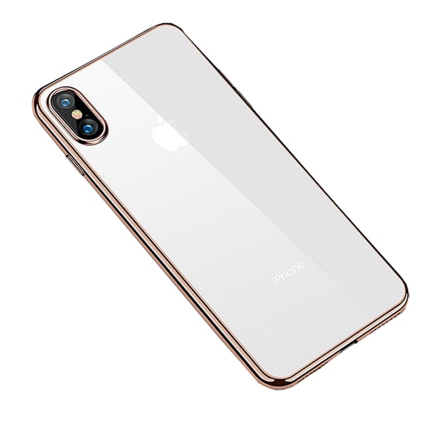 Stötdämpande Silikonskal till iPhone XR Roséguld