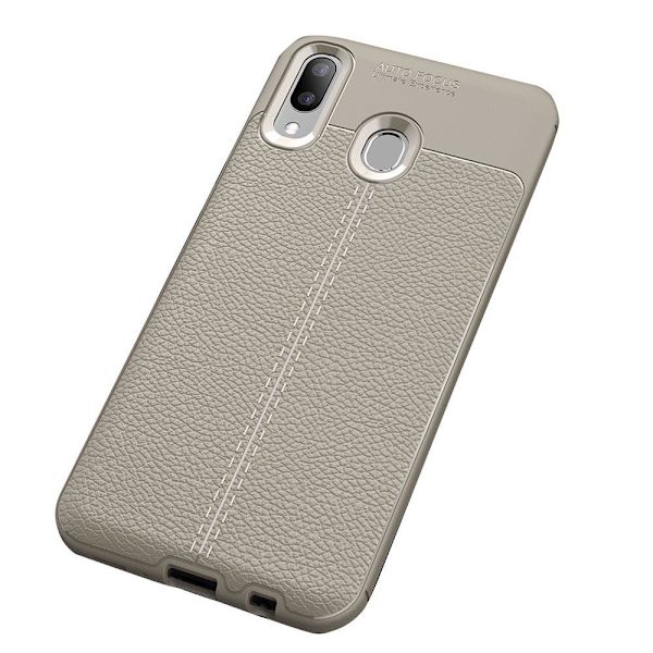 Samsung Galaxy A40 - Robust Auto Focus Silikonskal Röd