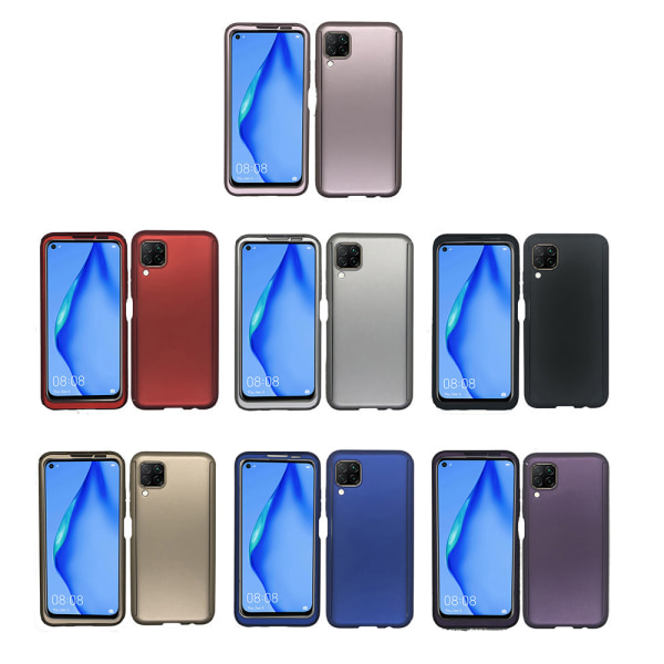 Huawei P40 Lite - Gennemtænkt dobbeltsidet cover Blå