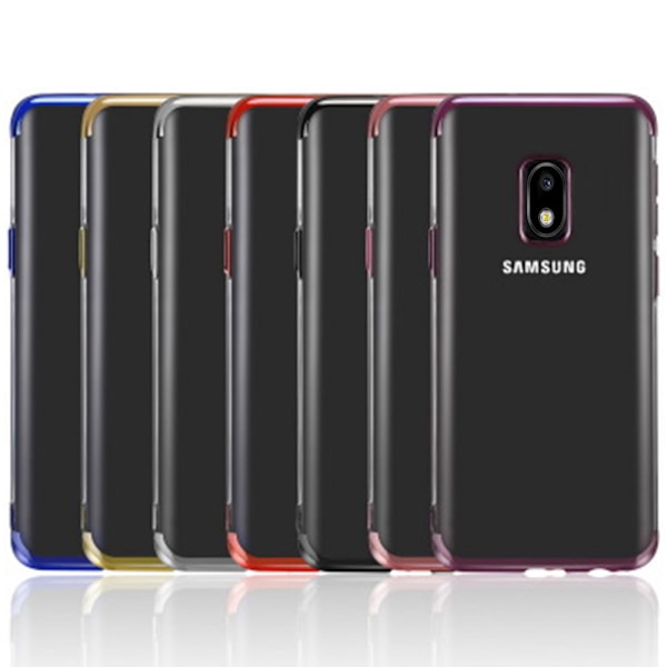 Kraftfullt Tunt Silikonskal - Samsung Galaxy J5 2017 Blå