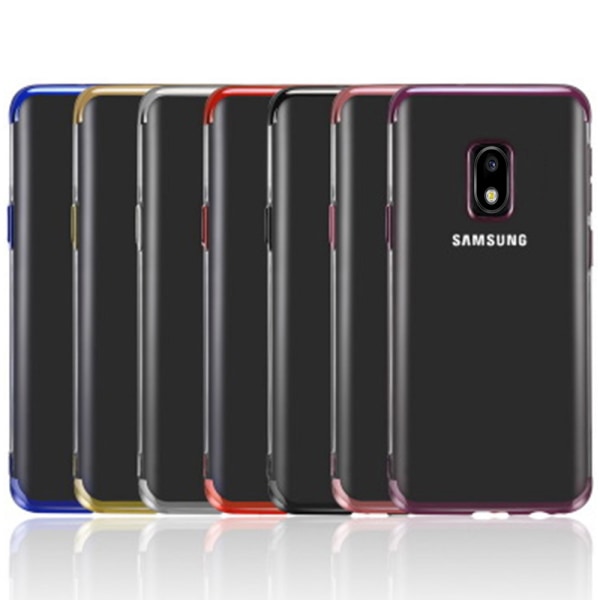Kraftfullt Tunt Silikonskal - Samsung Galaxy J5 2017 Silver