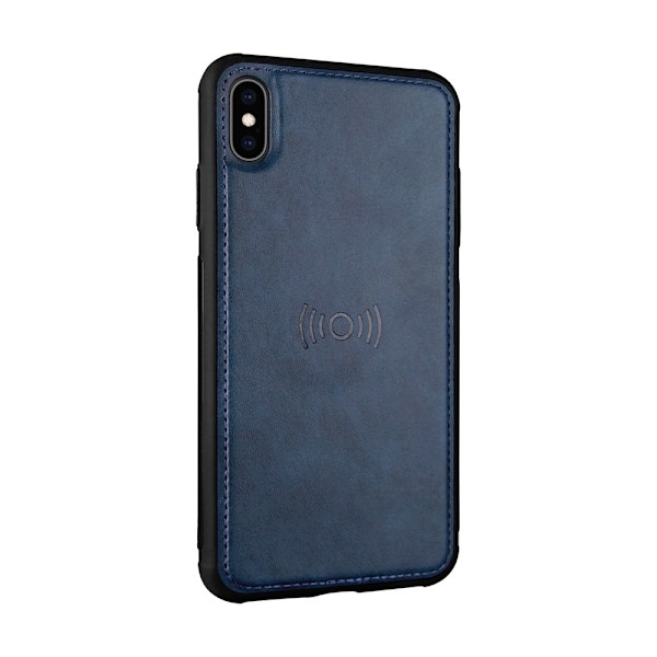 iPhone XS MAX - Plånboksfodral Dubbelfunktion Blå