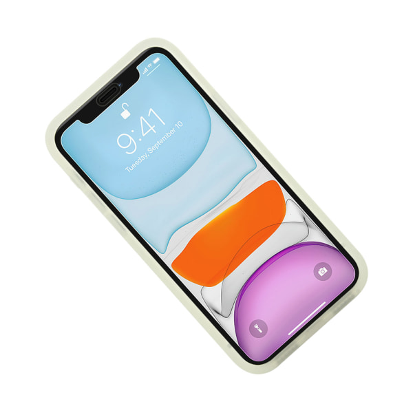 Suojaava Double Shell vedenkestävä - iPhone 11 Transparent/Genomskinlig