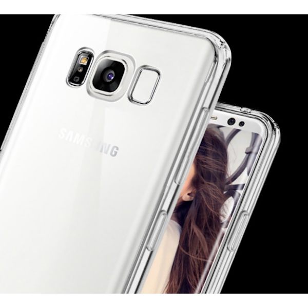 Samsung Galaxy S8 - NAKOBEE Stilrent Skal (ORIGINAL) Transparent/Genomskinlig