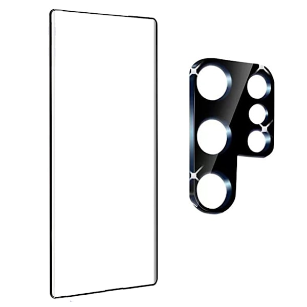 Samsung Galaxy S25 Ultra - 3D Skärmskydd + Kameralinsskydd Transparent