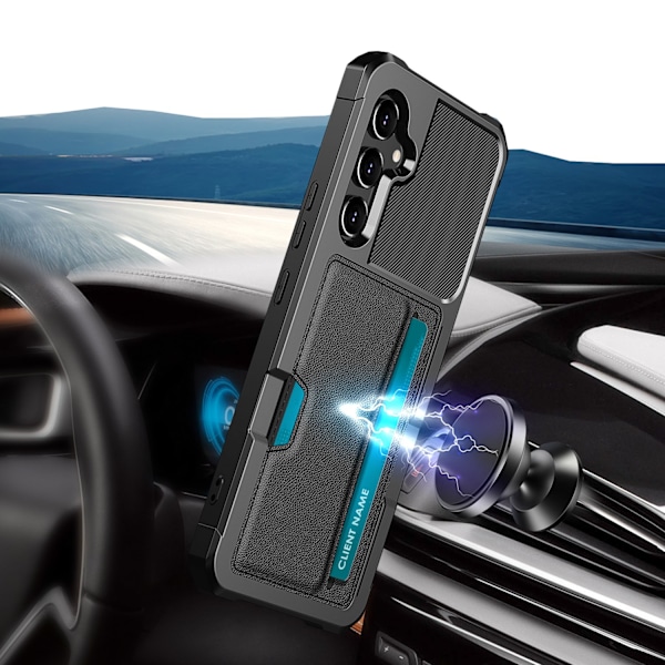 Samsung Galaxy S24 Plus Wallet Case - Skydd & Kort i Ett!