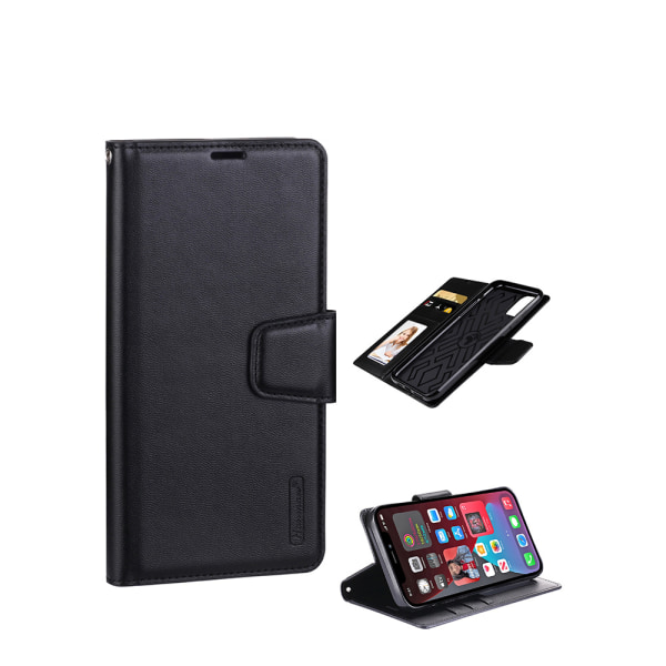 Eksklusivt praktisk lommebokdeksel (Hanman) - iPhone 13 Mini Guld