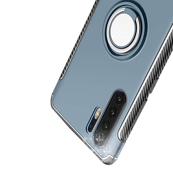 Skal med Ringhållare - Huawei P30 Pro Röd