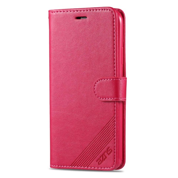 Smooth Stilfuld Wallet-etui - iPhone 12 Röd