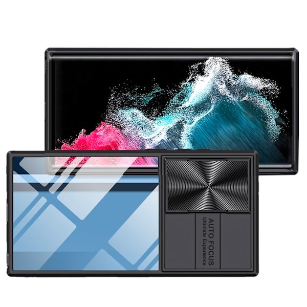 Skyddande Skal Kameraskydd - Samsung Galaxy S23 Plus Svart