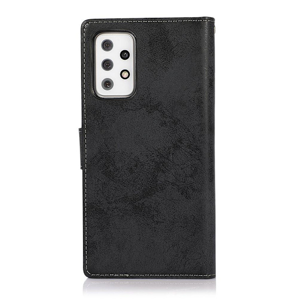 Tyylikäs ja käytännöllinen lompakkokotelo - Samsung Galaxy A52 Brun