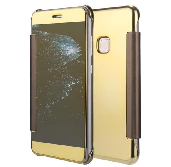 FLOVEMES Smarta Clear-View Fodral - Huawei P8 Lite Blå