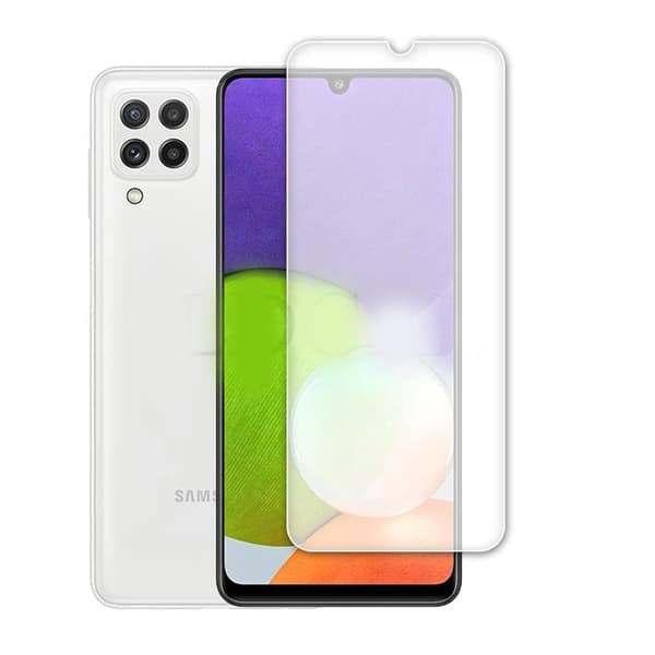 2-PACK Galaxy A22 4G Standard HD Sk�rmskydd Transparent/Genomskinlig